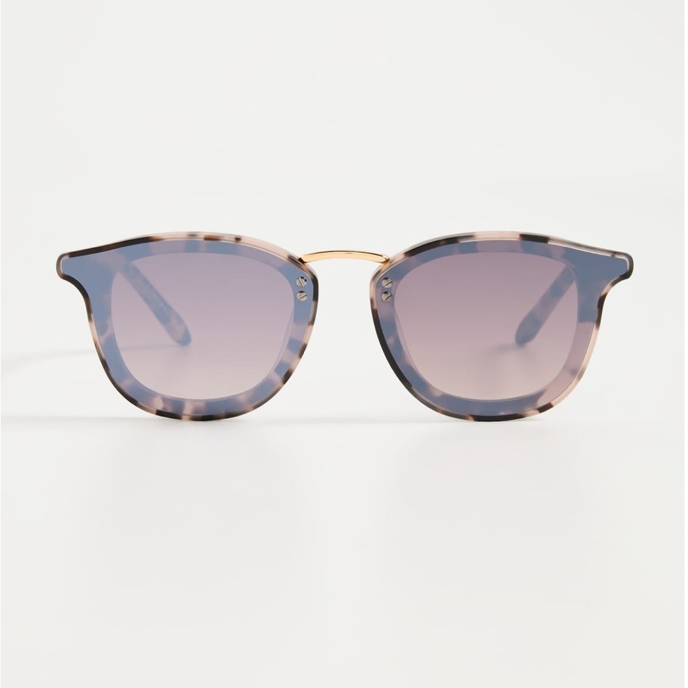 NWT!!  Krewe sunglasses - FRANKLIN NYLON | MATTE SUNDAY TORTOISE MIRRORED 24K